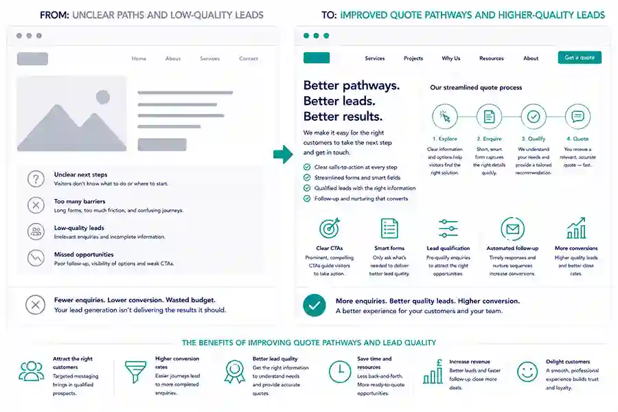 Conversion path improvement